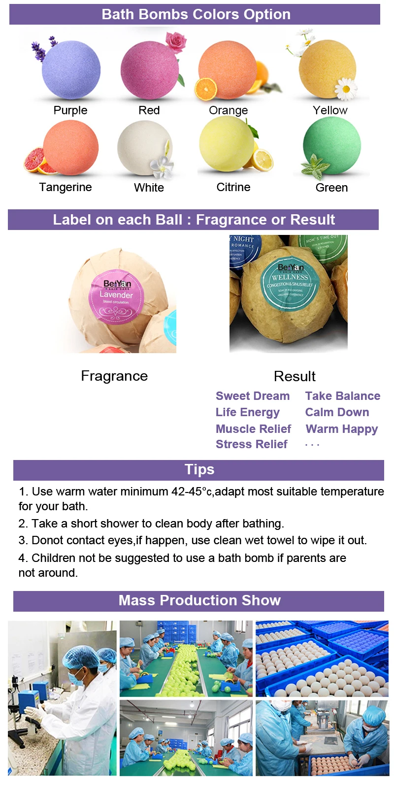 Private Label Natural Rich Bubble Bath Bombs Set 9x100g with Starfish for Softening Cutin Smooth and Tender Skin