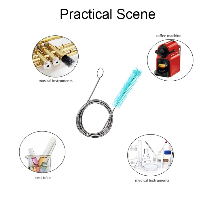 New products prevent scratching Cpap Machine hose Tube Clean Brush