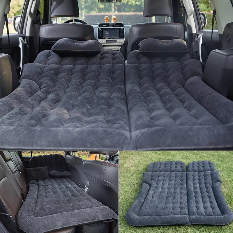 Car Air bed cushion  portable travel bed flocking for Car SUV