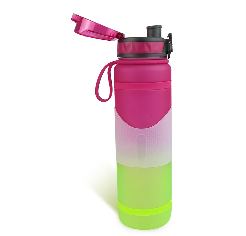 plastic juice bottles wholesale plastic wide mouth pink water bottle sports bottle