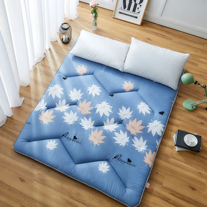 Soft Tatami Mattress Students Dormitory Thick Warm Lazy Topper Foldable Floor Mattress with Straps Home Furniture Carton Modern