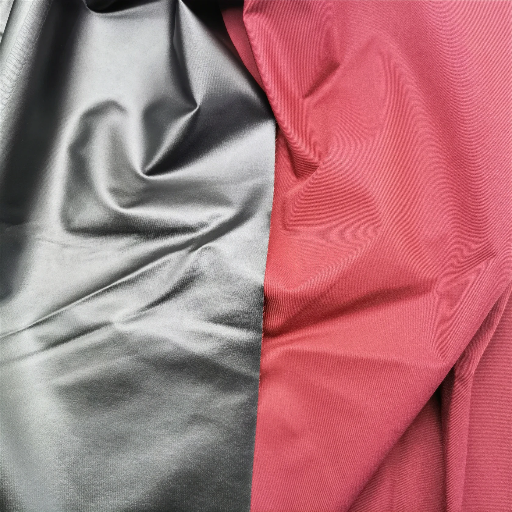 Factory Price 75D Waterproof Twill fabric TPU Coated 100% Polyester Pongee Fabric For Winter jackets