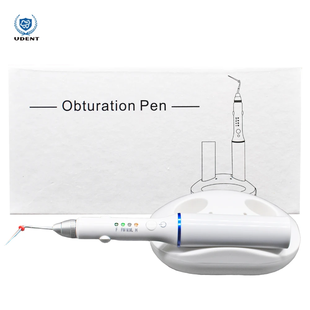 Стоматологическая Беспроводная система обтурации Гутта перча, эндододонтическая ручка с подогревом, 4 наконечника