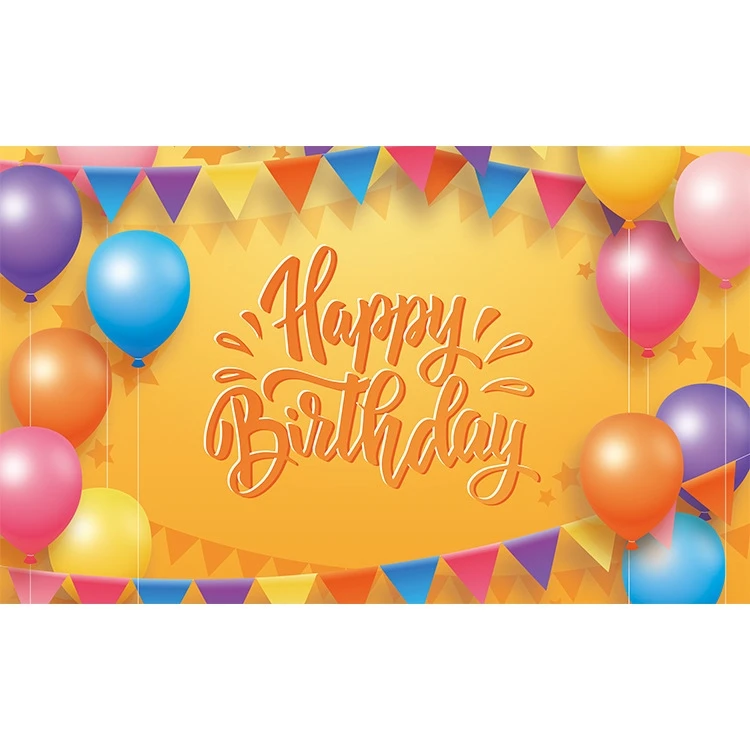 High Quality Boys Birthday Backdrop Background Banner with Photo Football Club Sports