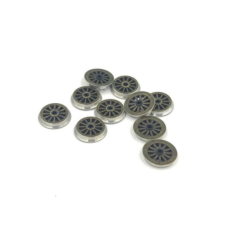 Dakunlun Custom Die Casting Zinc Alloy Wheel Spoke Model Train Wheel