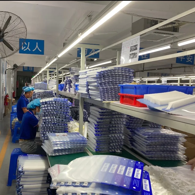 Wholesale FaceShield Anti Fog Disposable Plastic Faceshield Face Shield For Protection