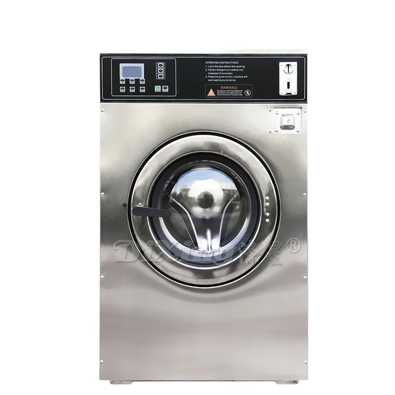 
for sale self service commercial coin operated washing machine vending full automatic laundry equipment for hotel school 