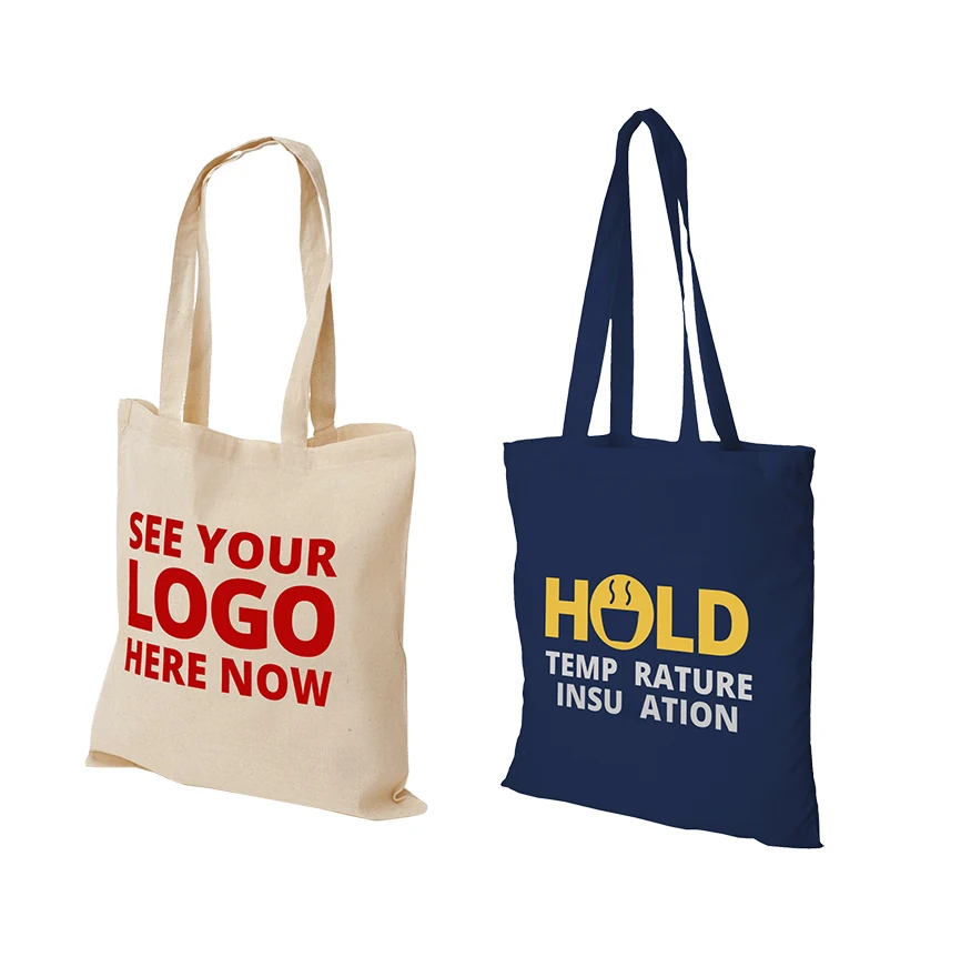 Тканевая Подарочная сумка с черной ручкой и логотипом, хлопковый шнурок на заказ