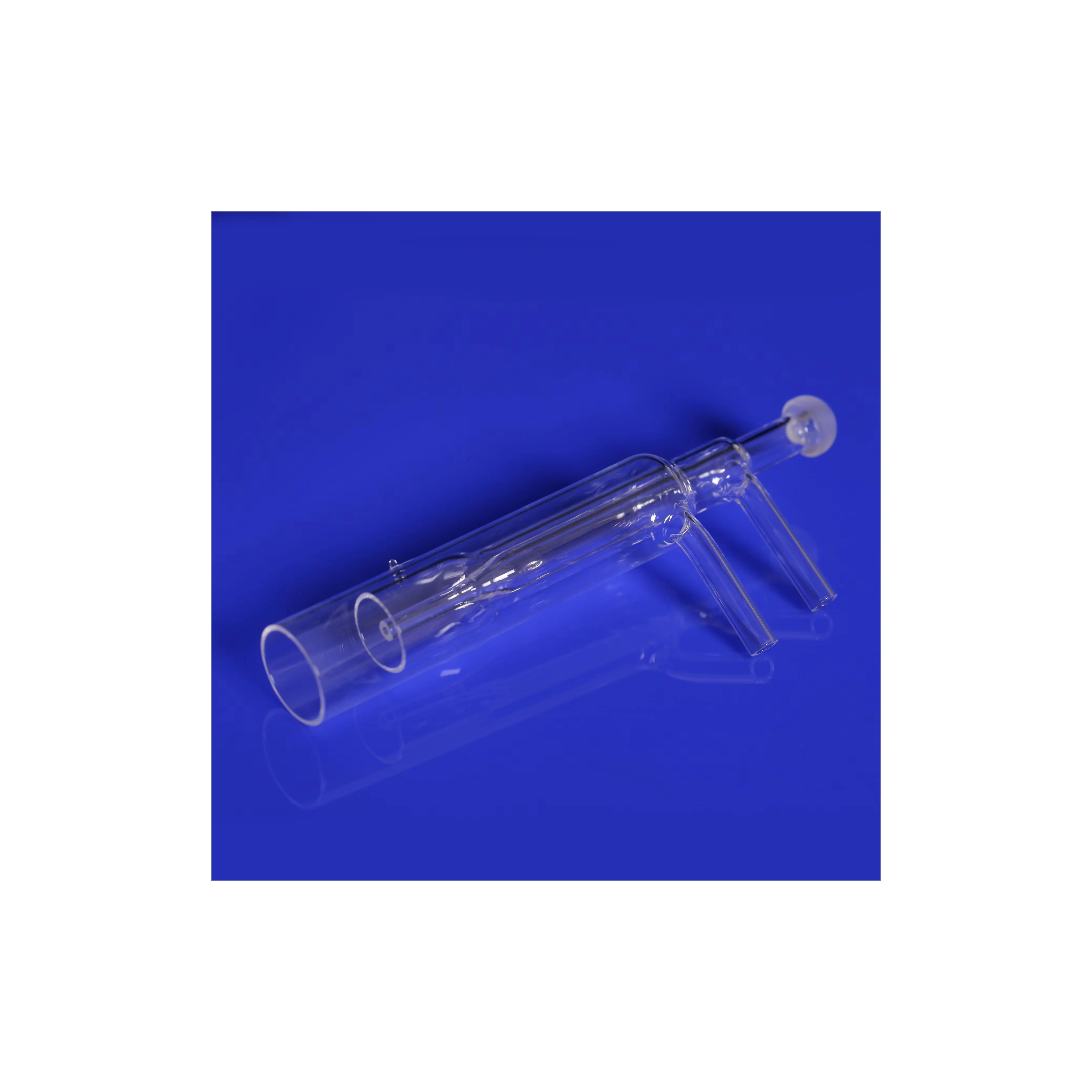 Axial ICP Quartz Glass Torch Pipe Quartz Triple Sample Cell quartz tube for Inner Tube