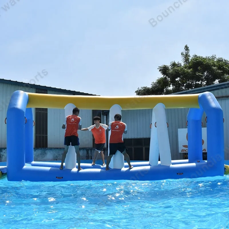 Free Customized Swimming Pool Inflatable Floating Aqua park Water Play Equipment Adventure Park From Bouncia For Sale