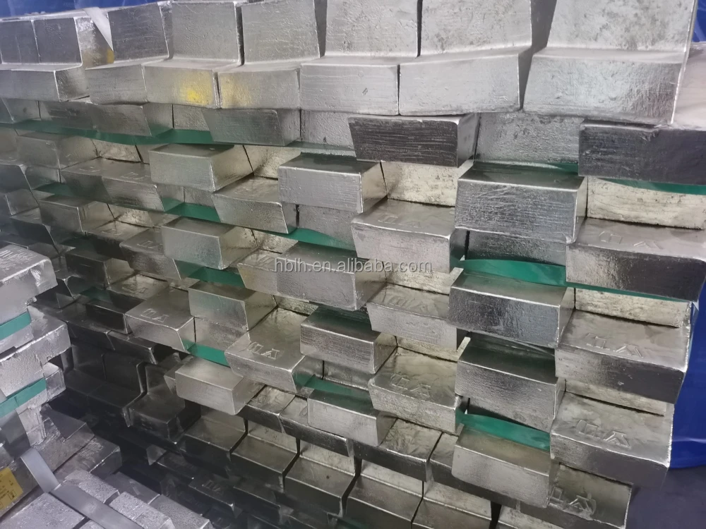 Factory Supply Pure Tin Ingot 4N Sn99.95 For Sale