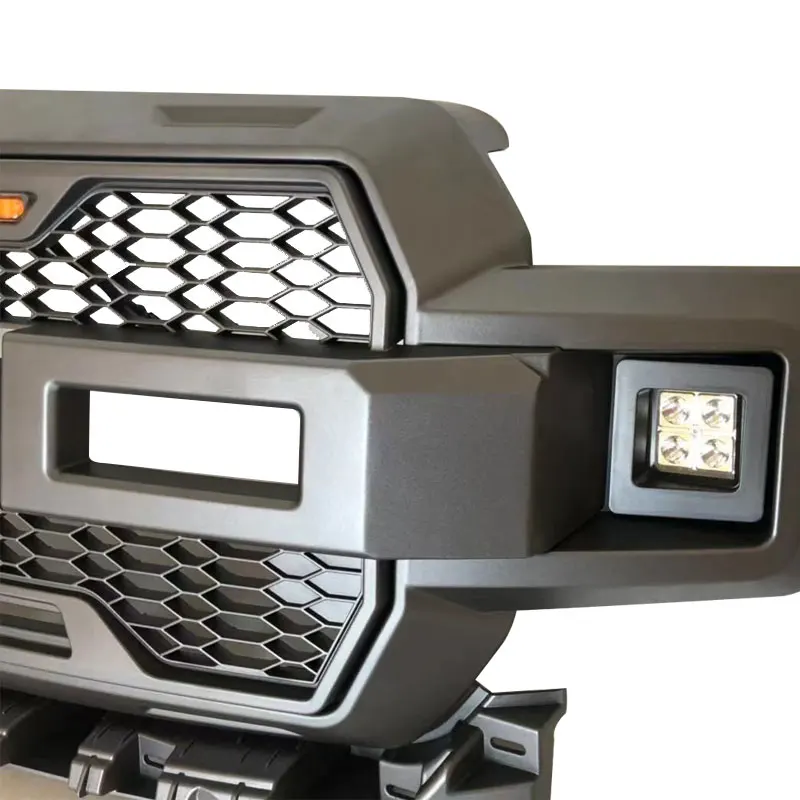 F150 Accessories Front Bumper Hood Grille Grill With Lights fit for Ford F150 18-20