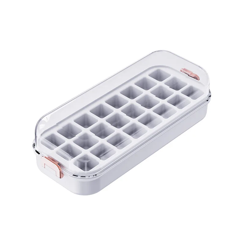 Press-type silicone ice tray grinding tool for household and commercial use, food-grade ice making artifact, creative multi-laye