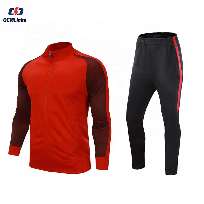 Jogging Wear Football Sweatsuit For Men Custom Training Gym Track Suits Soccer Tracksuit Mens ems training suit