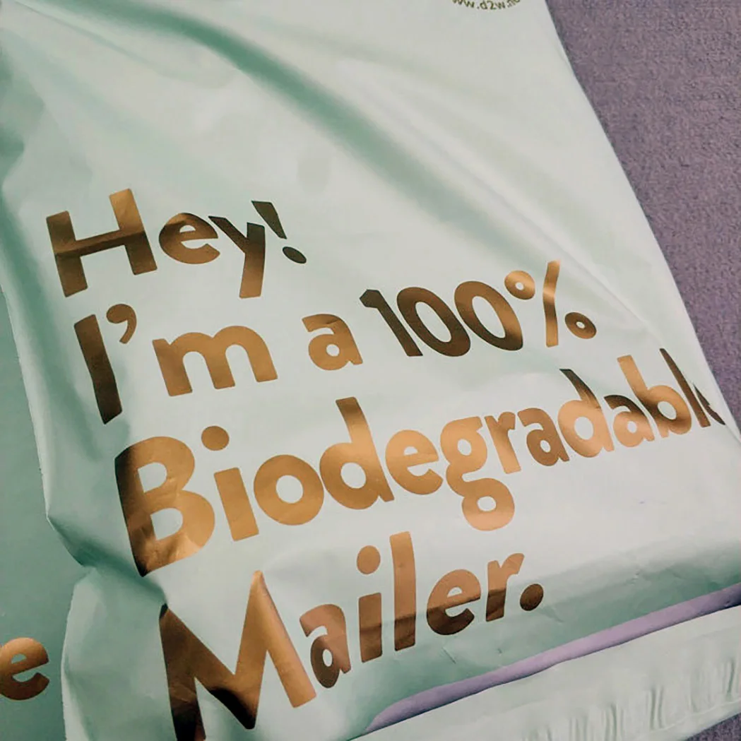 Eco-friendly Self Adhesive Poly Mailer Bag Biodegradable Mailing Bag Waterproof Seal Postal Poly Mailer Mailing Bags Custom Logo