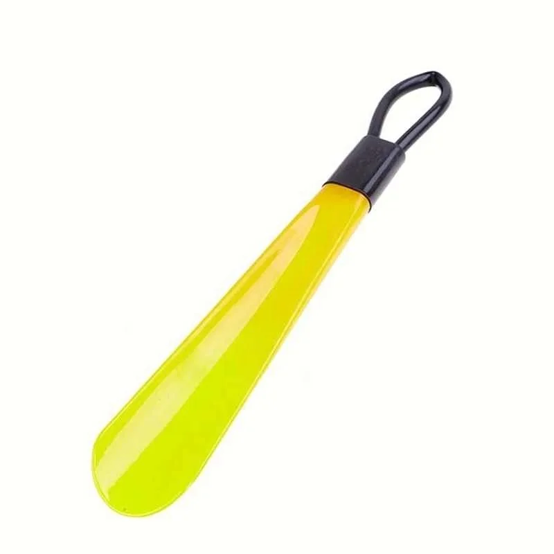 Professional Horn Shoehorn Shoe Spoon Artifact Plastic Pregnant Women the Aged Lifter Aid Slip