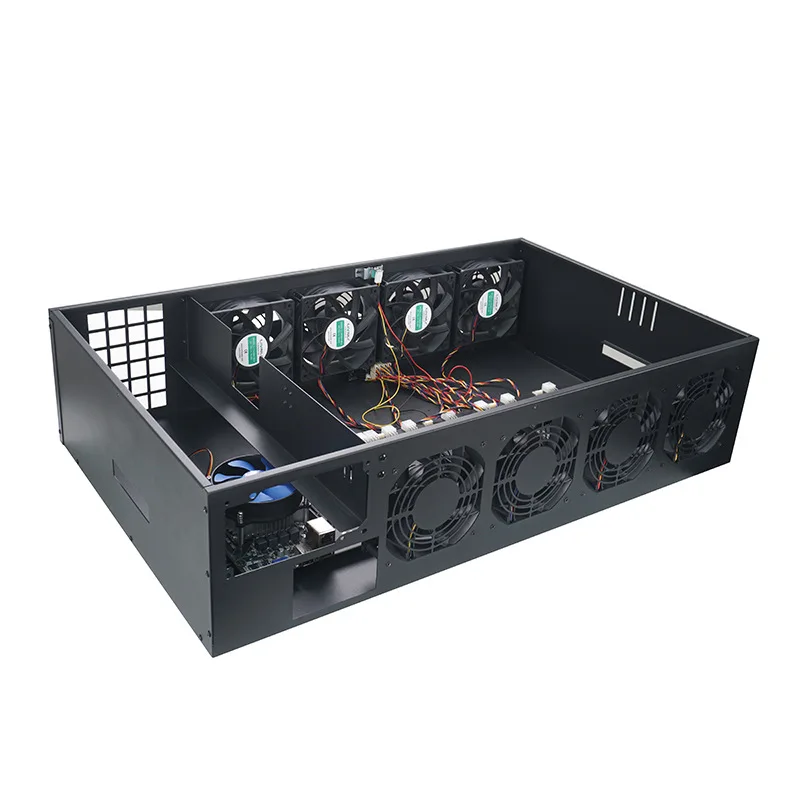 Корпус сервера для материнской платы с корпусом карт Atx 8gpu 847 бесшумный 1800
