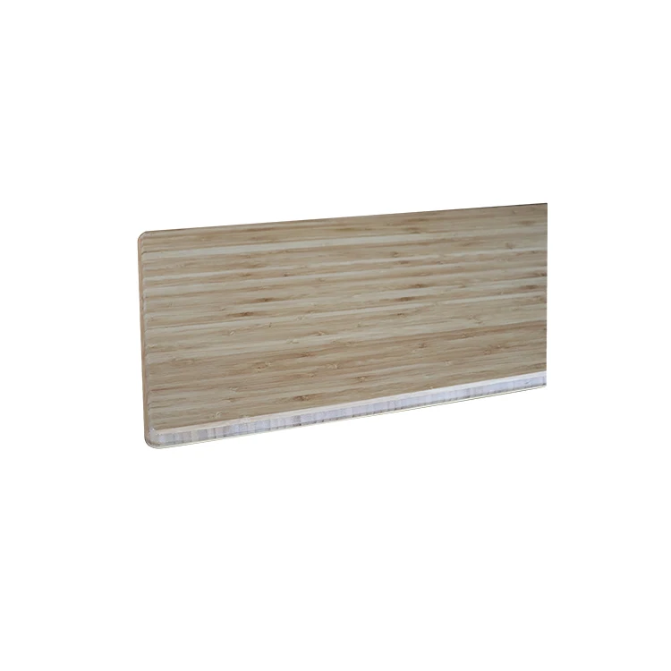 Доска из бамбуковой фанеры естественного цвета для регулируемого стола из бамбука