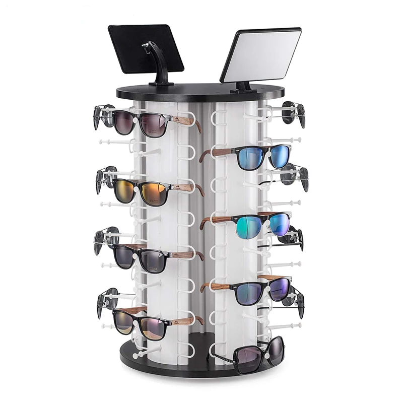 Custom  Acrylic sunglasses stand rotating sunglasses display stand for wholesale