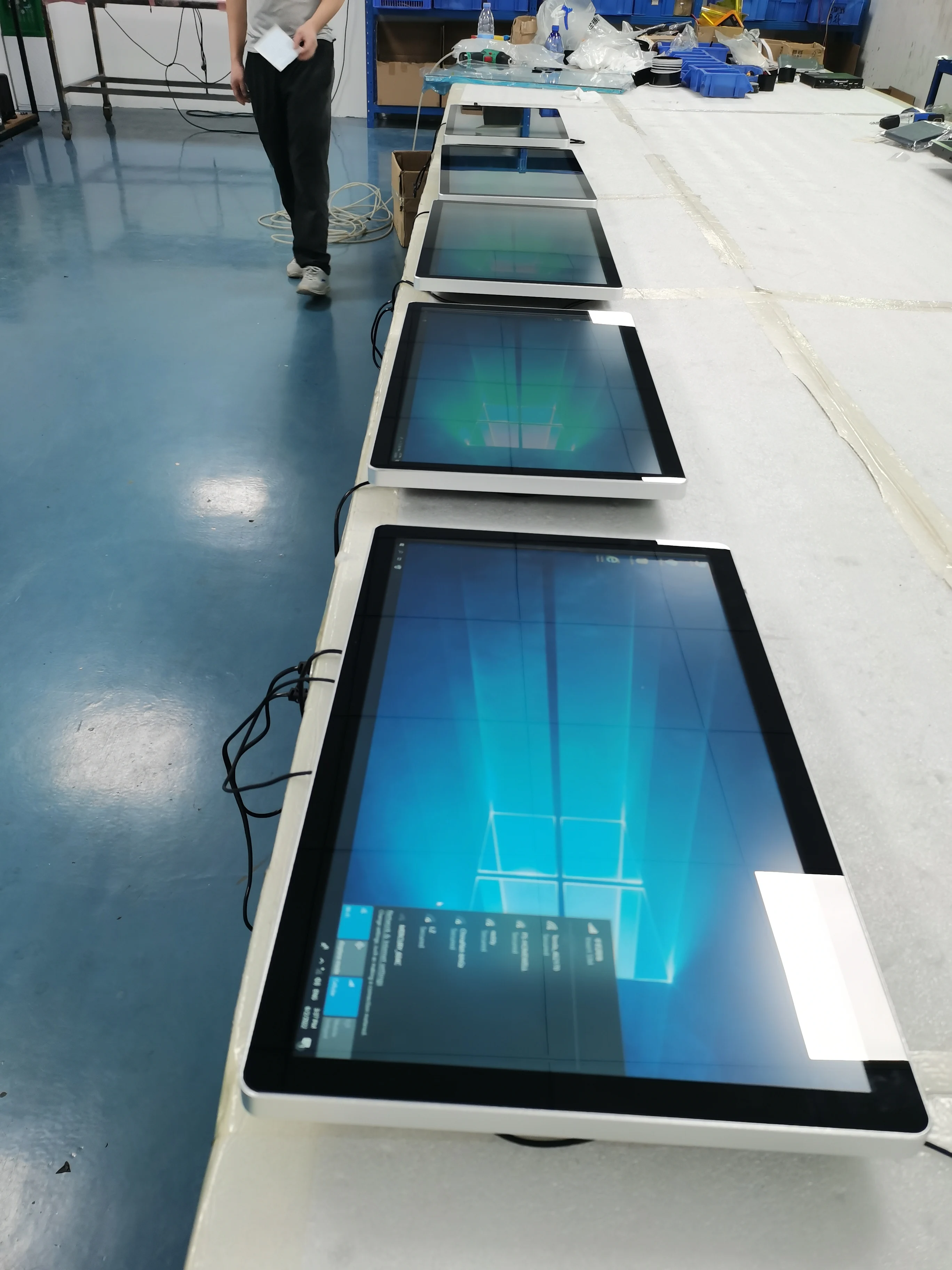 Factory price 13.3' 15.6' 18.5' 21.5' electronic ad player wall mounted Android wifi 4G option elevator advertising screen