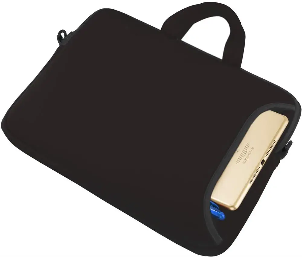 17 Inch Laptop Case Sleeve Fits 16-17.3 HP Samsung Lenovo Dell notebook, with Organizer Pocket, Carrying Handle Shoulder Strap