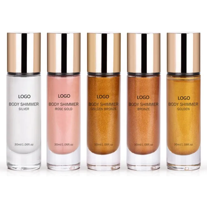 Low moq professional shimmer highlight customizable christmas highlighter vegan duochrome glitter body glitter