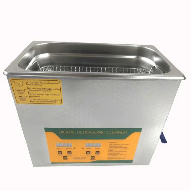 Digital 6 Liter Sonic Jewelry Lp Vinyl Record Benchtop Denture Portable Jewellery Ultrasonic Cleaner