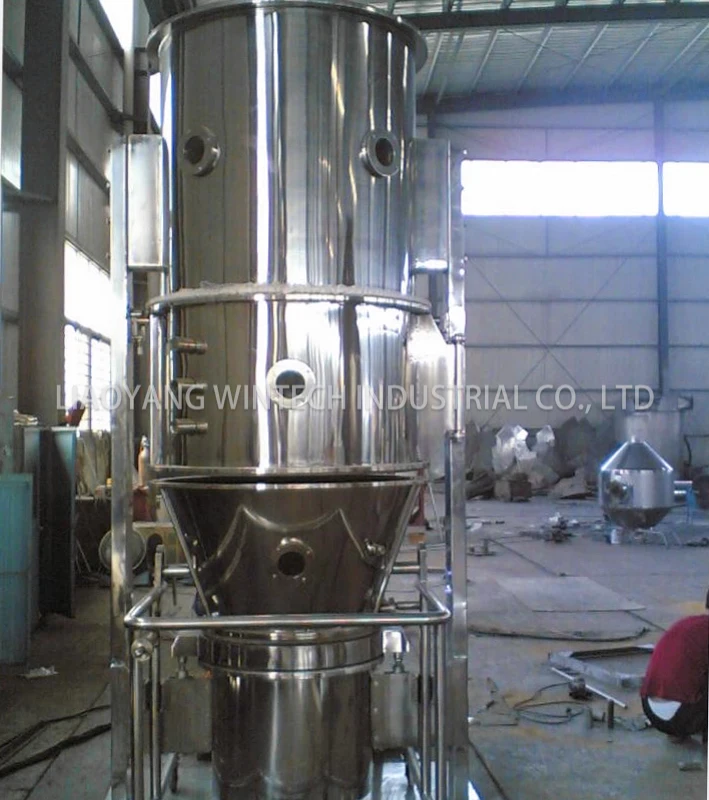 TOP Quality FL Series Vertical Fluid Bed Dryer Granulator Machine for Yeast Powder