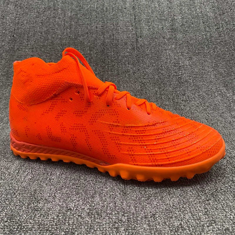Wholesale High Ankle Best Selling Futsal Star Impact Brand Men Custom Outdoor Boots Soccer Football Shoes