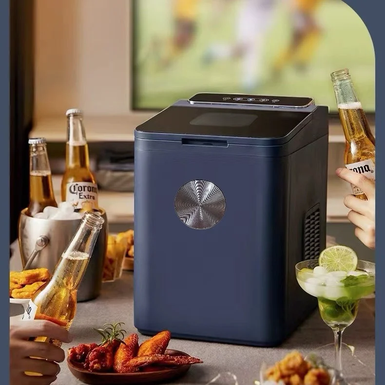 12KG/24H Ice Maker Machine OEM&ODM Manufacturer Small Ice Making Machine Commercial Household Ice Maker With Handle