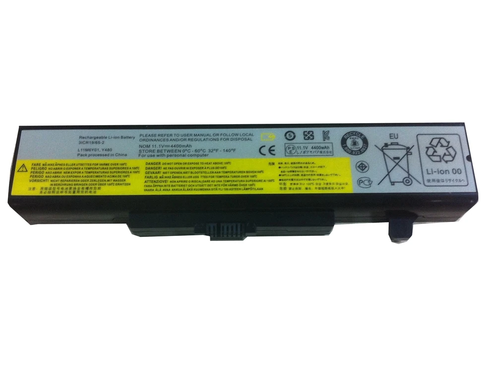 Производитель аккумуляторов для ноутбуков lenovo G580 Y480 6C. 4100mAh