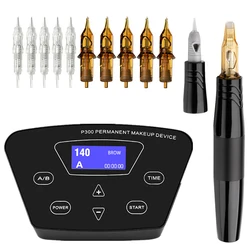 2023 New model best selling P300 Black Pearl Digital Permanent Makeup Machine Microblading Machine Permanent Makeup For Microblading