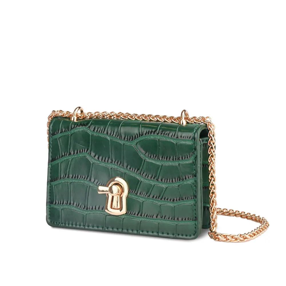 
Top selling custom designer pu leather cute girls crossbody ladies clutch purse wallet 