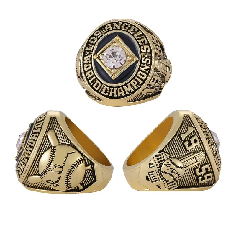 MLB 1959 Los Angeles Dodgers Baseball Champion Ring Mens Ring Wholesale Cross-border Hot Sale