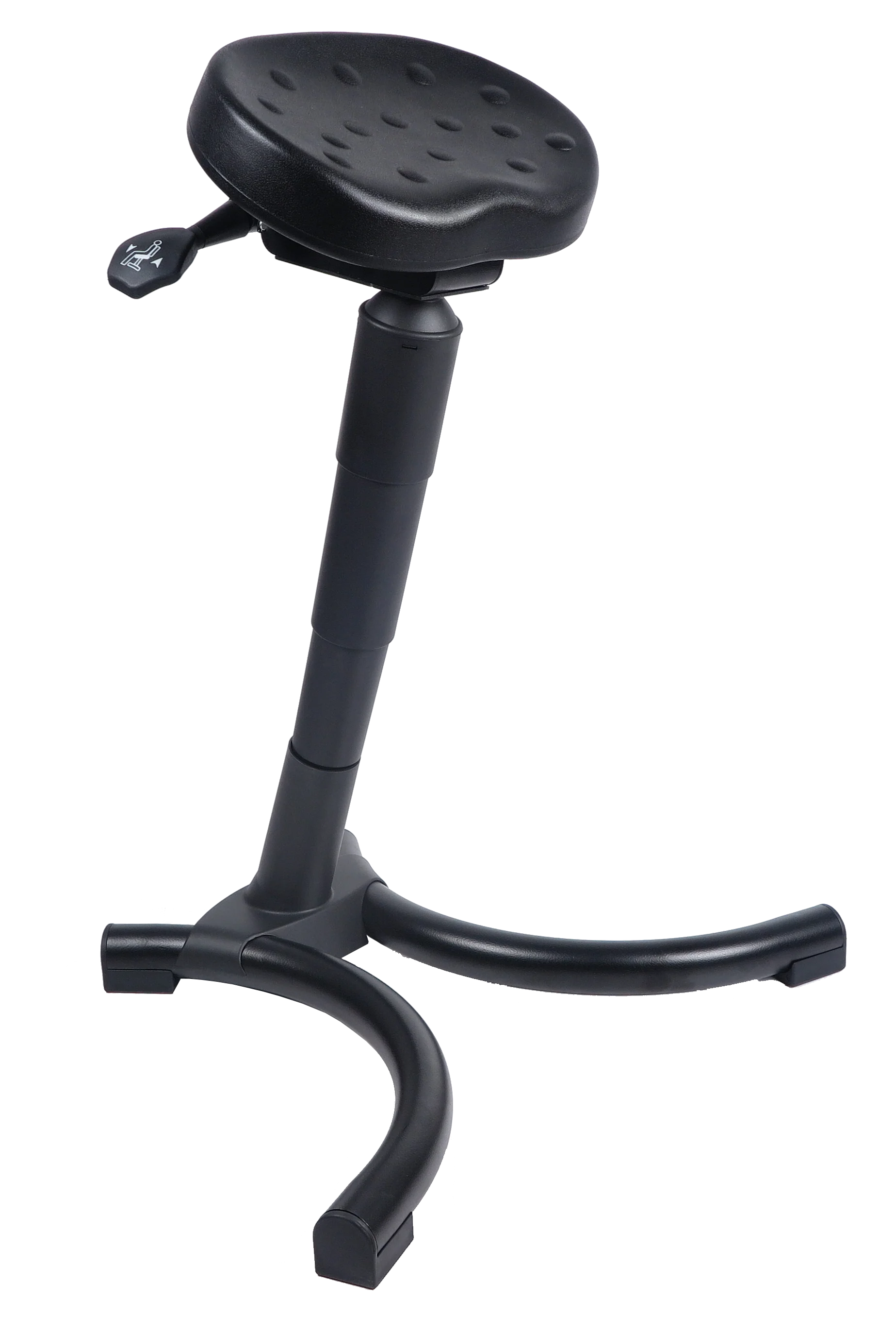 TWINCO Adjustable Leather Bar Stool  Hot Sale Short Back  Metal Modern Style Bar Stool Chair Anti-fatigue Stool