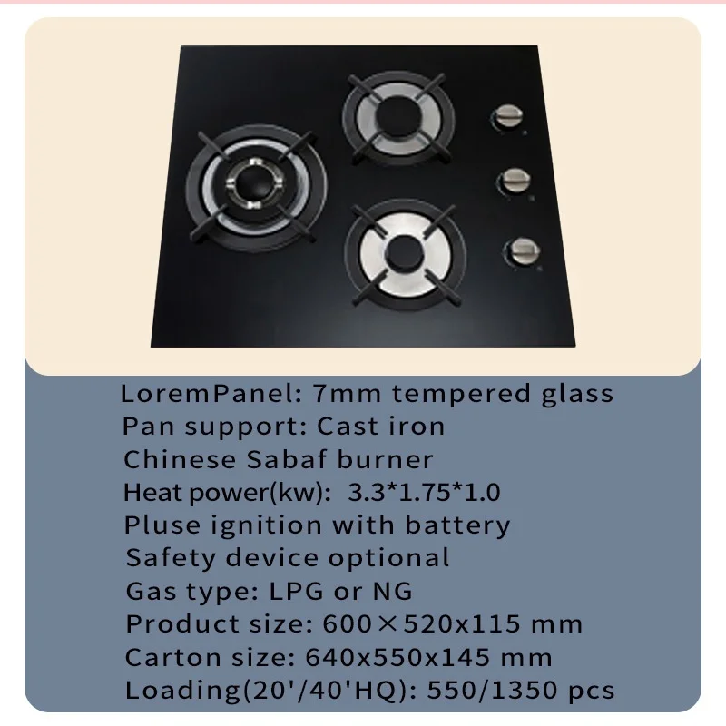Hot Sale Kitchen Appliance 4 Burners Gas Range / Cover Plates Stove Cooker CB Ce Stainless Steel Rohs Free Spare Parts GS Vestar