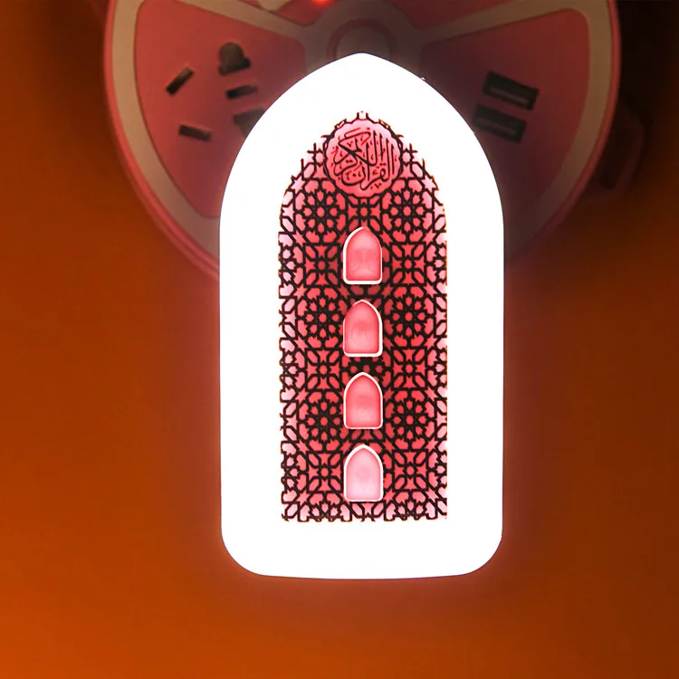 Обучающий MP3-плеер Surah Quran Zikir Plug Коран светодиодная лампа с подсветкой молитва