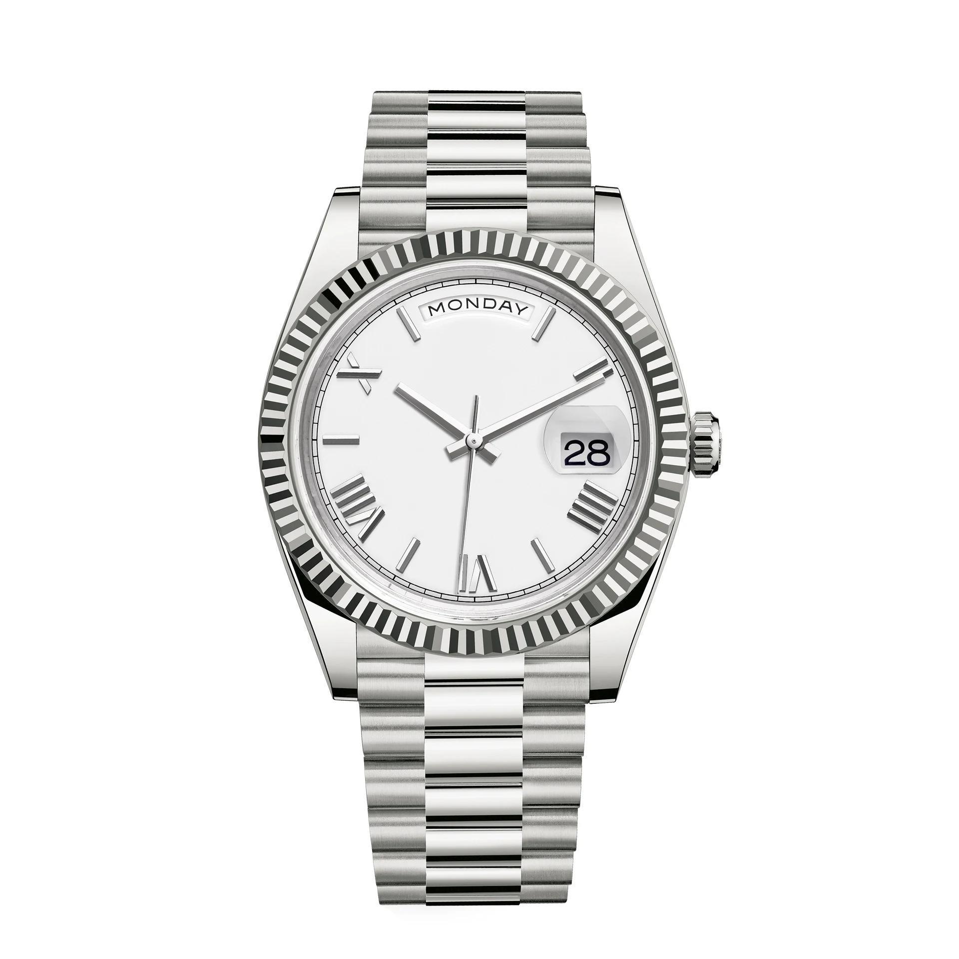 Fashion Factory Wholesale Man Watch with Double Complete Calendar Week Display Men Quartz Watches 3ATM Waterproof Wristwatches