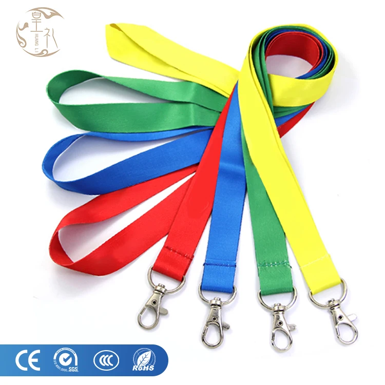 New Design Accept OEM ODM Many Colors Lanyard Printing Machine Polyester Personalized Lanyards