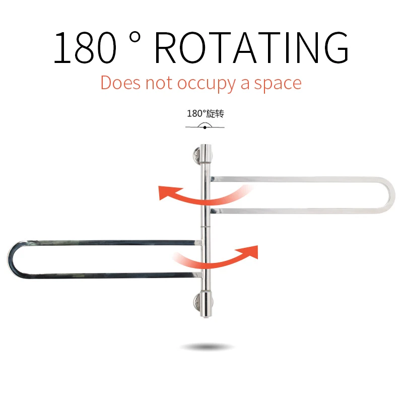 Electric heating wall-mounted and vertical towel rail bathroom racks  B2