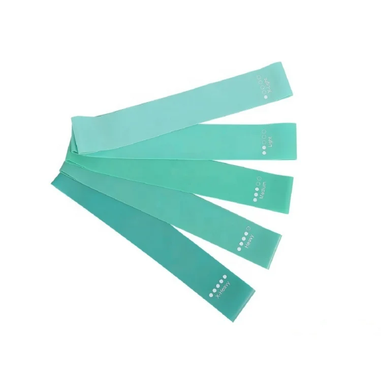 High Quality 100% Latex Elastic Rubber Resistance Band Loops Gym Home Fitness Workout Bands Resistance Custom Logo