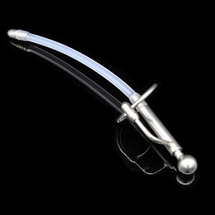 Extra long silicone urethral dilation plug urethral sounding stimulator rod sex toys for men