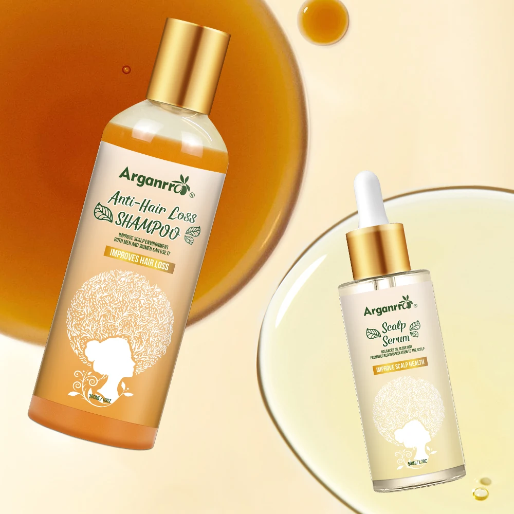 Improve Scalp Oil Control	Hair Treatment Crack Conditioning care Essence Rogaine Anti Loss Shampoo Set Angelica Sinensis