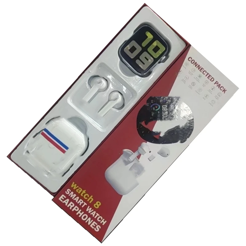 watch 8 Smartwatch Smart Watch BT call Series 7 Reloj Inteligente watch8 earphone earbuds earphone headphone headset TWS
