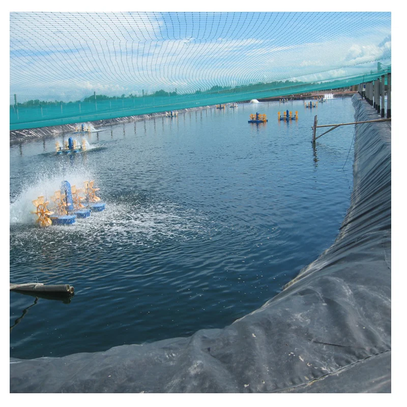 LDPE HDPE линейный полиэтилен низкой плотности (LLDPE) геомембрана для рыбной фермы по вкладыш biofloc