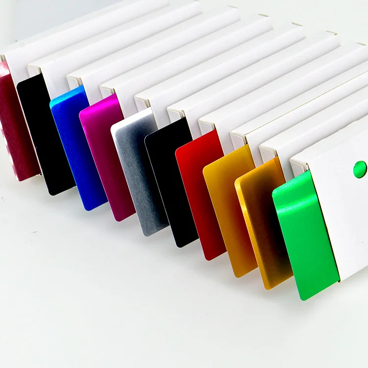 Metal business card custom metal business card