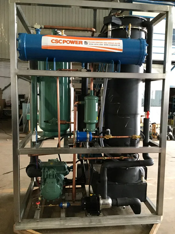 Commercial 1 ton Ice Machine/ice Tube Maker/industrial Ice Tube Ice Making Machine
