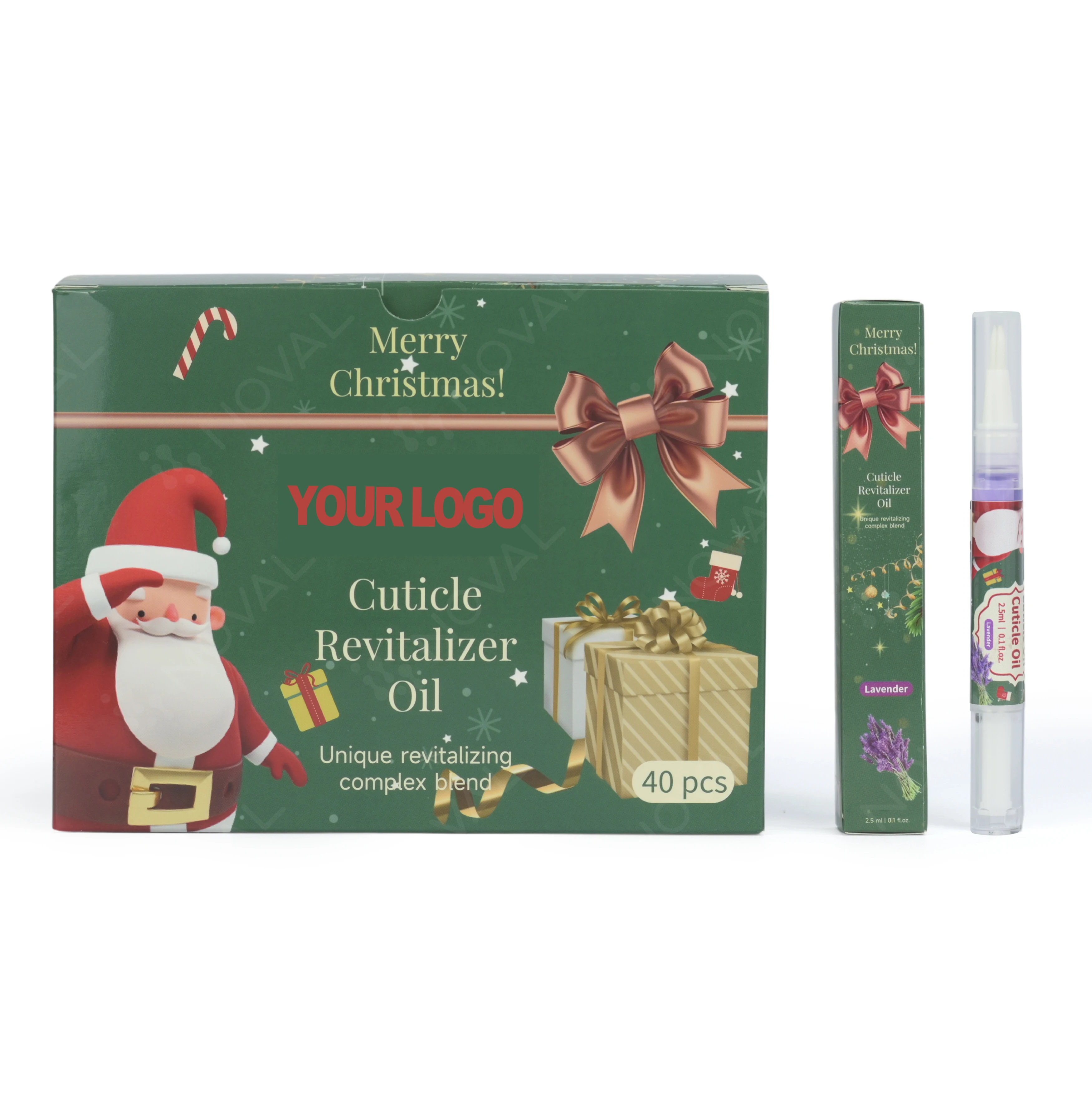 Christmas Organic Lavender Cuticle Oil Pen for Gift