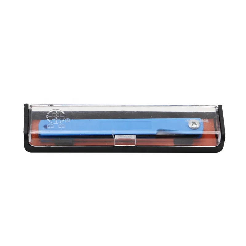 SHAHE Portable 17 Blades Feeler Gauge 100 mm length Metric Feeler Gauge 0.02-1.00 mm Gap ruler