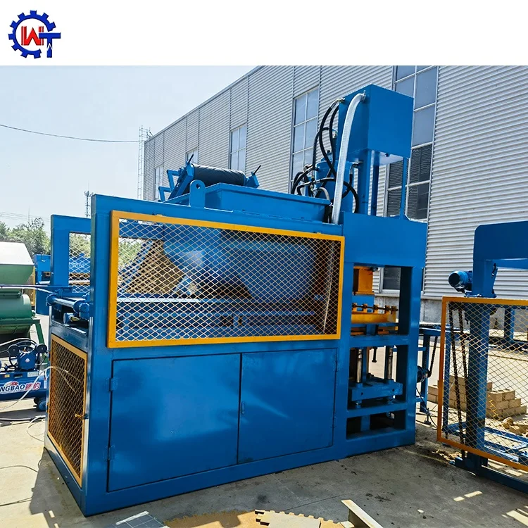 HBY10-10 Interlocking Brick Machine Making Clay Manual Eco Clay Brick Machine In Africa